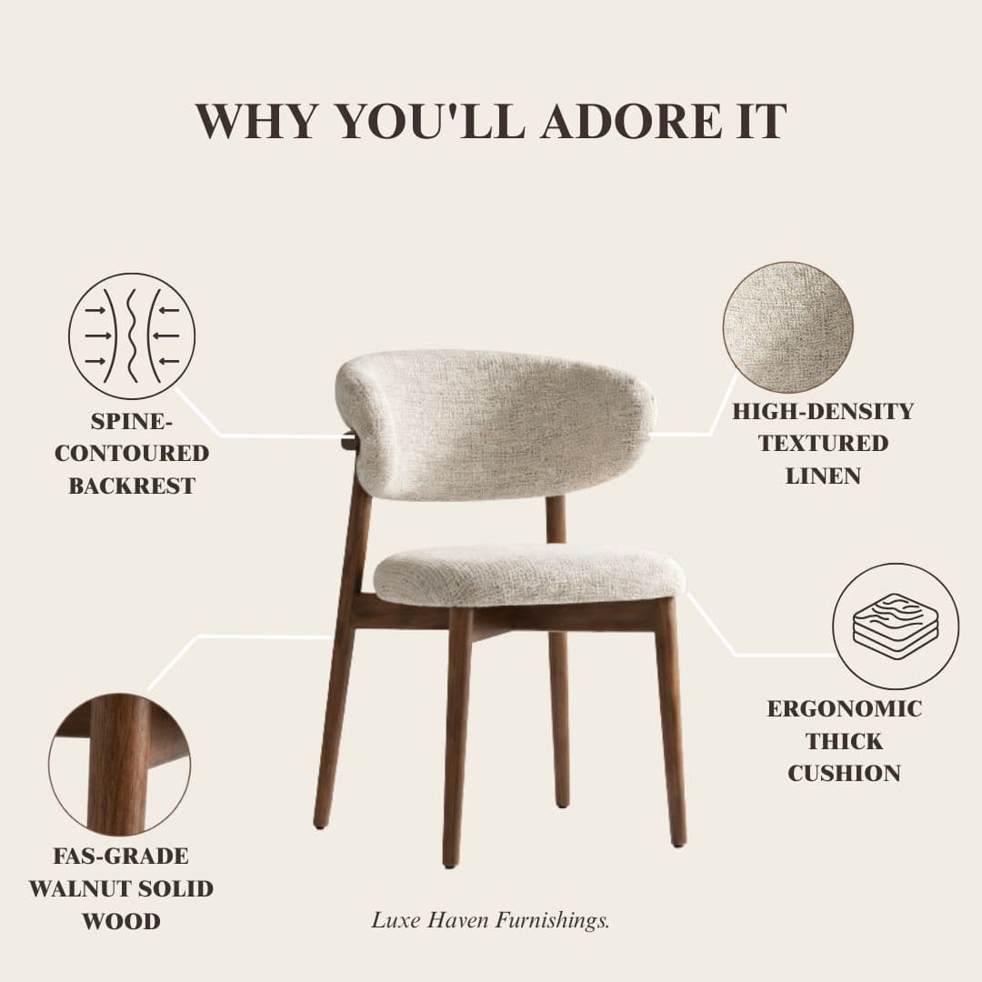 Cloud Seat dining chair A+ content set